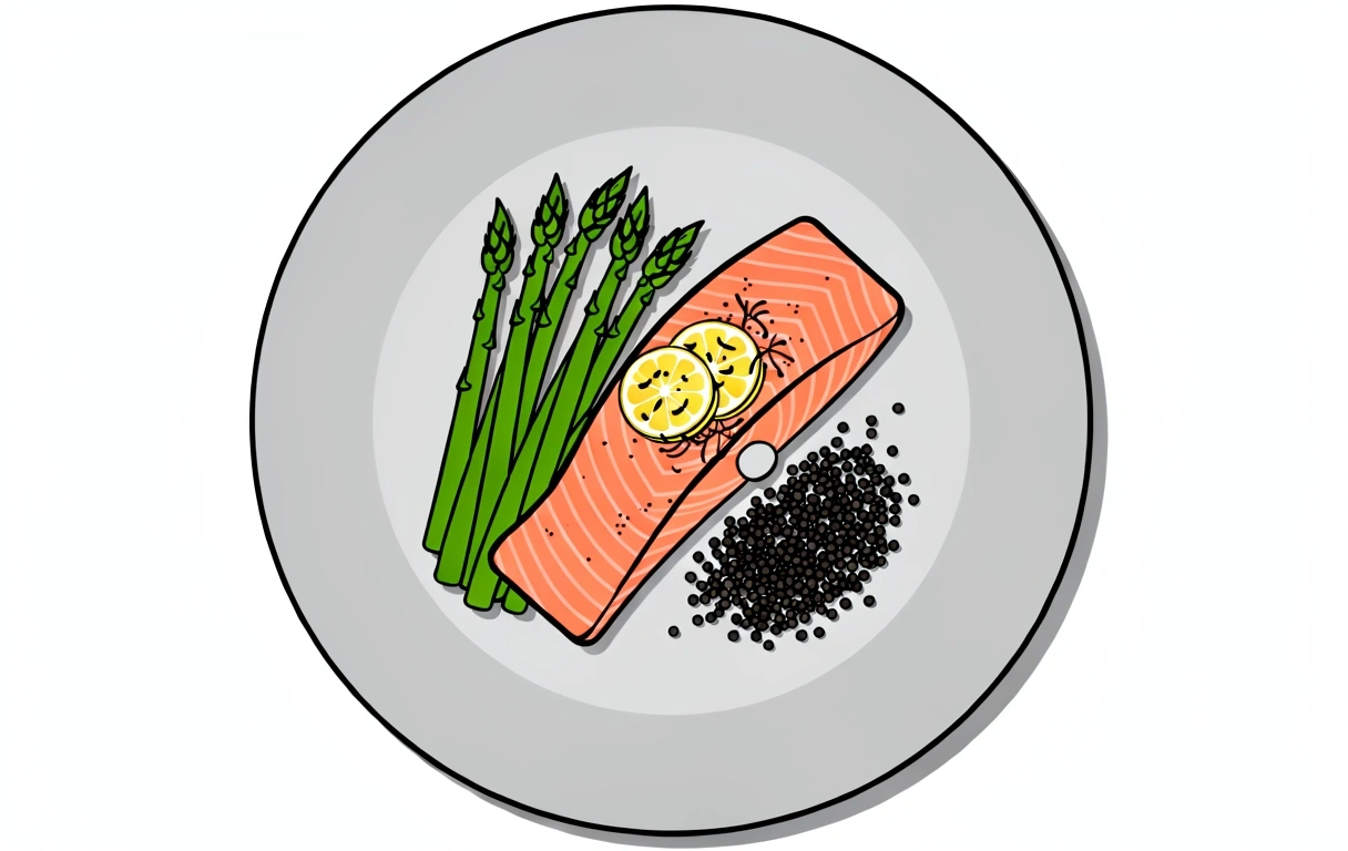 Zitrus-Lachs mit Quinoa